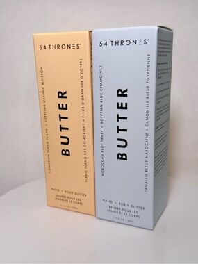 54 Thrones African Beauty Shea Butter  x 2 retail $48 blue tansy & ylang ylang